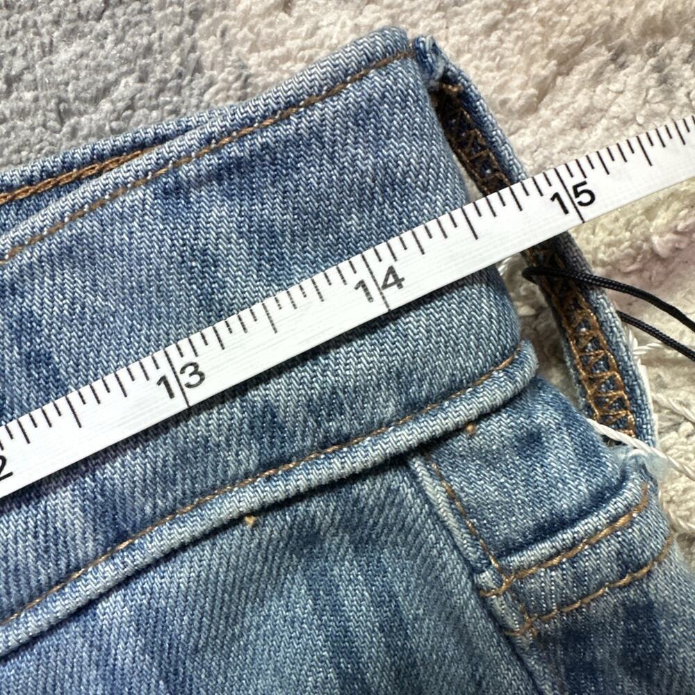 NWT Veronica Beard Blue Striped Flare Jeans - Picture 4 of 12